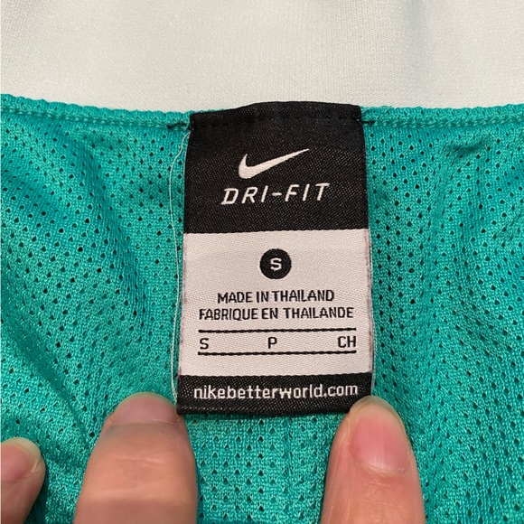Nike Teal and Blue Running Shorts (S) - Picture 2 of 2